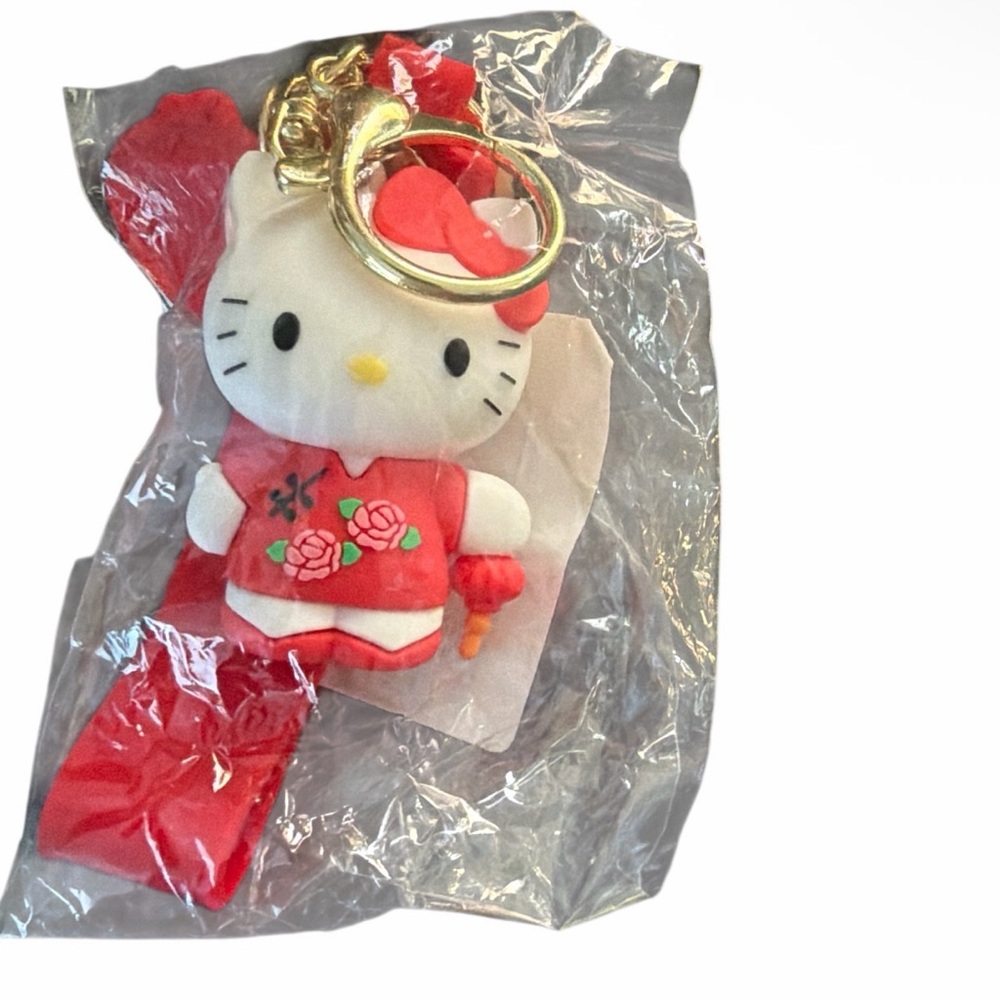 Hello Kitty Red Keychain